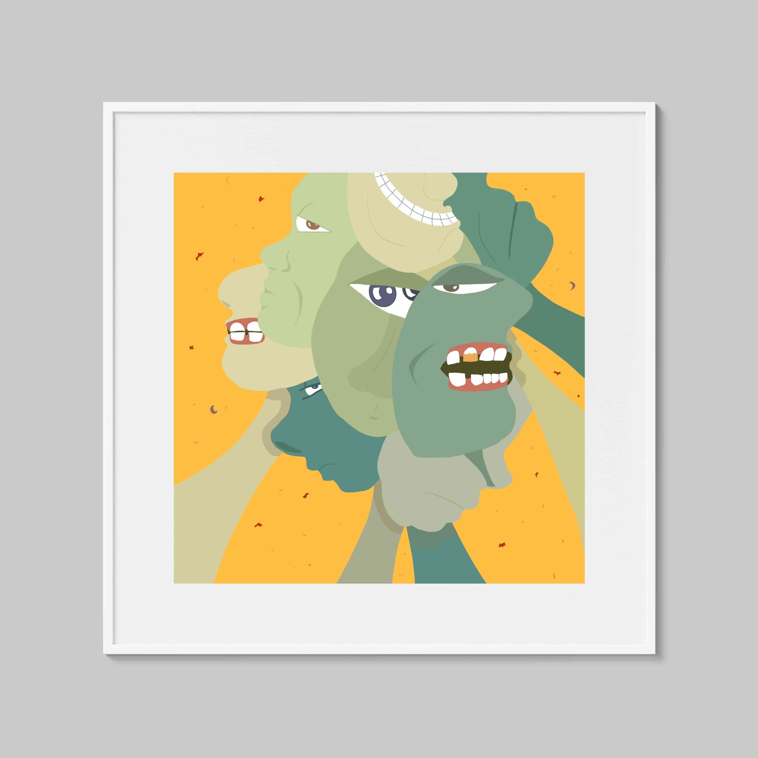 Notice all the faces you wear - to act like they want you to act. The faces are heavy. And the pure, real, true, beautiful you gets smothered. - Image 2